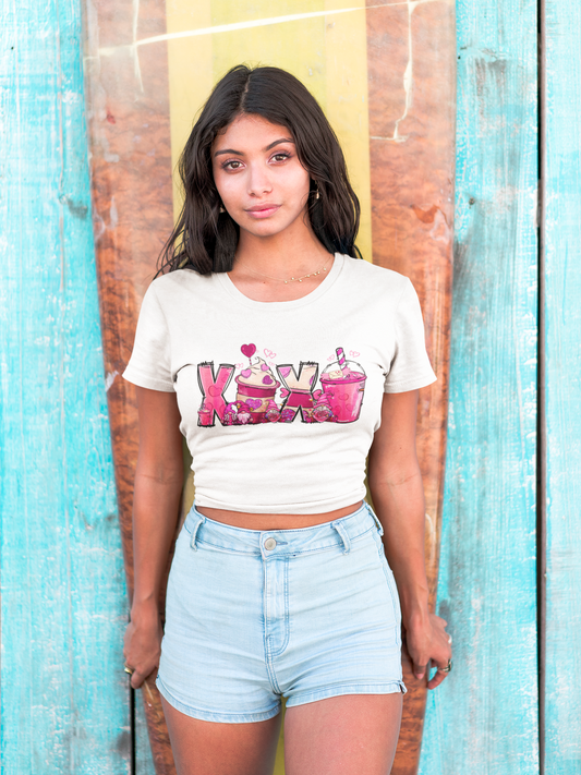 XoXo Ladies' Boyfriend T-Shirt