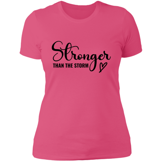 Stronger Ladies' Boyfriend T-Shirt