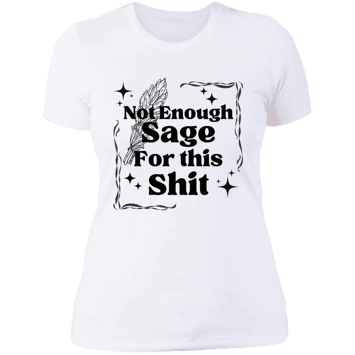 Not enough Sage Ladies' Boyfriend T-Shirt