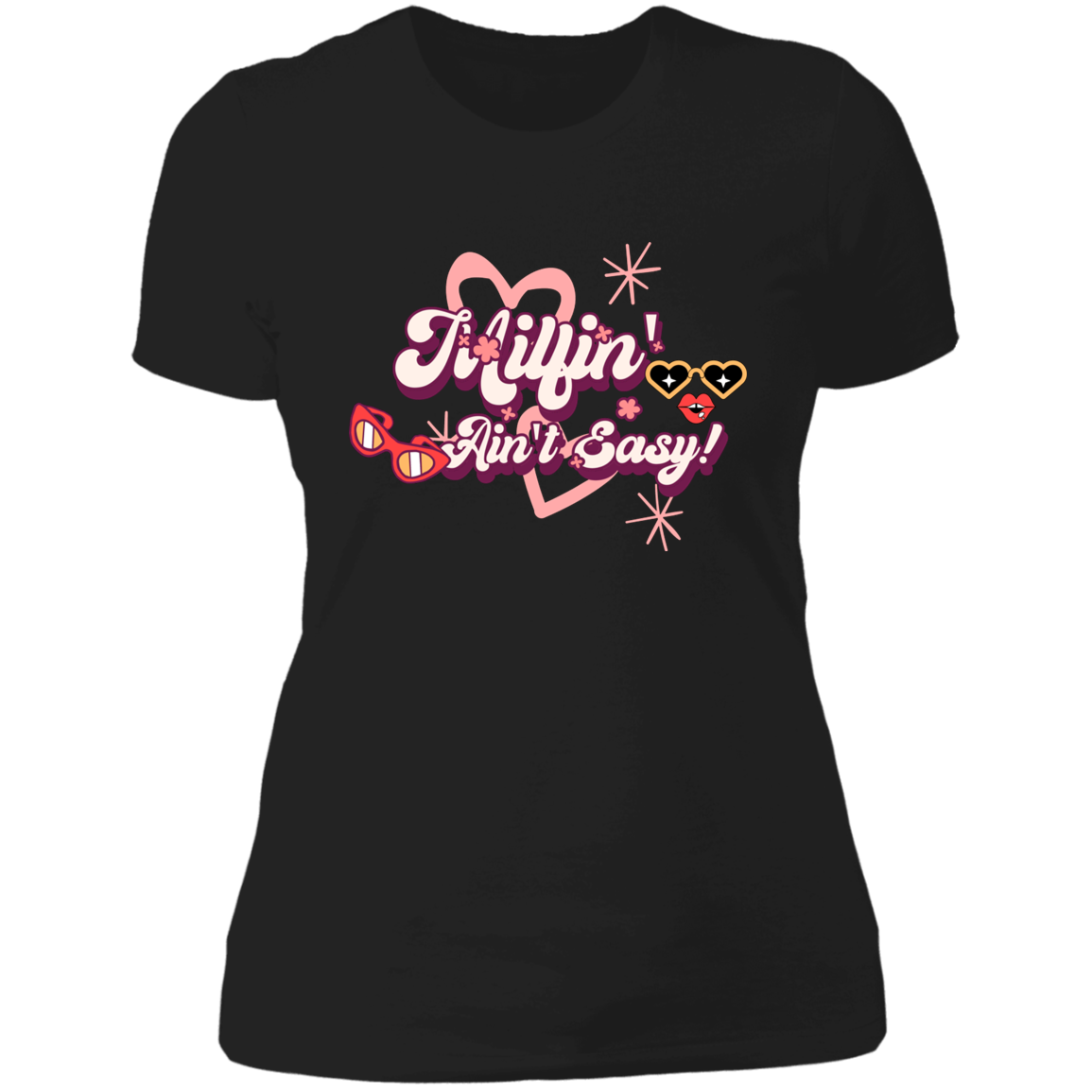 Milf Ladies' Boyfriend T-Shirt