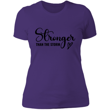 Stronger Ladies' Boyfriend T-Shirt