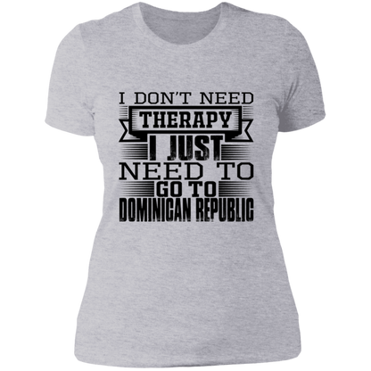 DR Therapy Ladies' Boyfriend T-Shirt