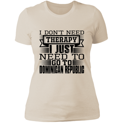 DR Therapy Ladies' Boyfriend T-Shirt