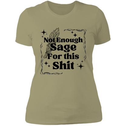 Not enough Sage Ladies' Boyfriend T-Shirt