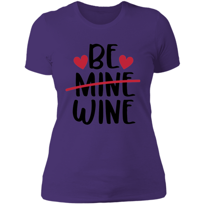 Be Wine Ladies' Boyfriend T-Shirt