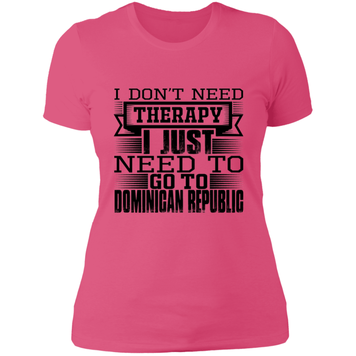 DR Therapy Ladies' Boyfriend T-Shirt