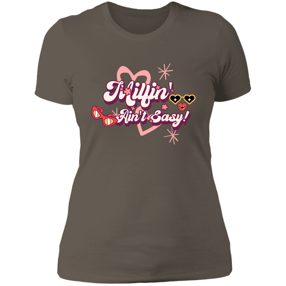 Milf Ladies' Boyfriend T-Shirt