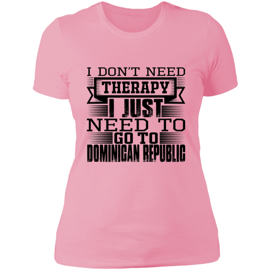 DR Therapy Ladies' Boyfriend T-Shirt