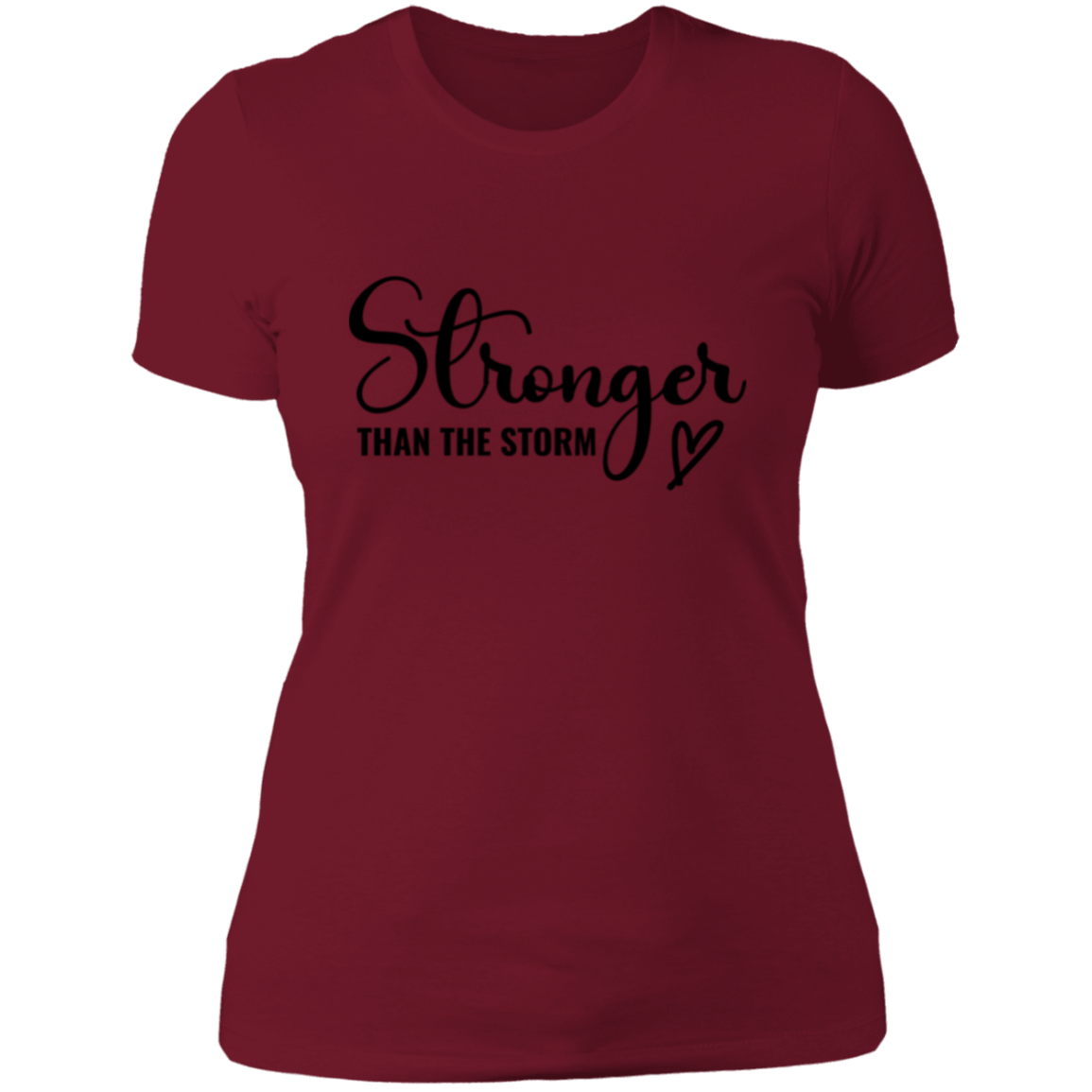 Stronger Ladies' Boyfriend T-Shirt