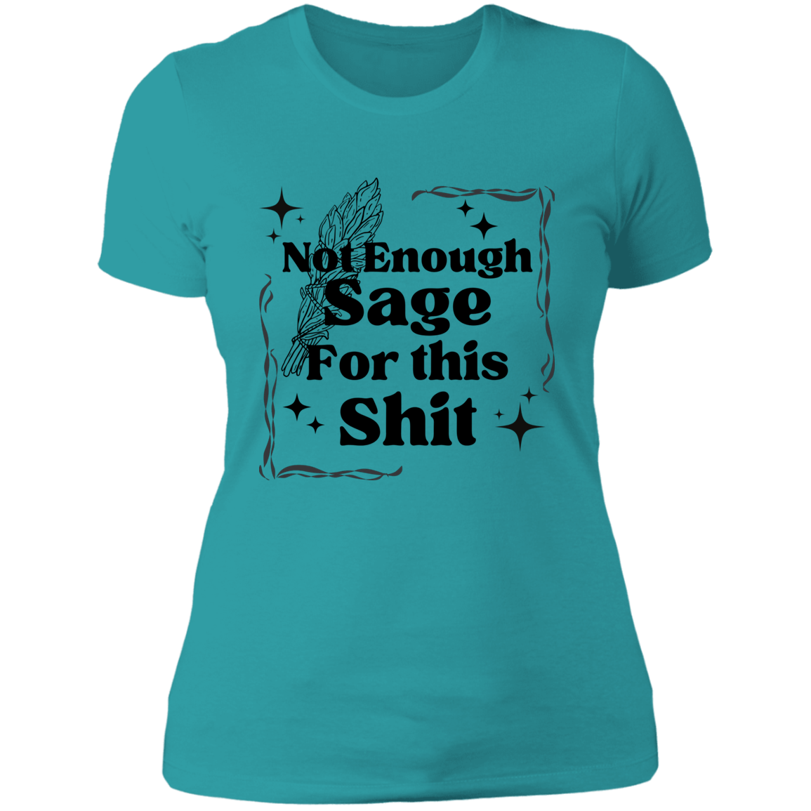 Not enough Sage Ladies' Boyfriend T-Shirt