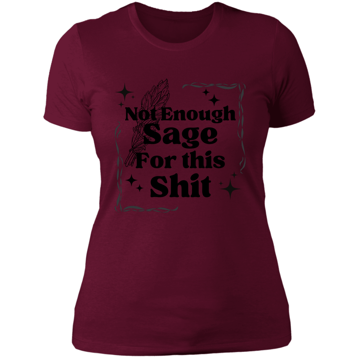 Not enough Sage Ladies' Boyfriend T-Shirt