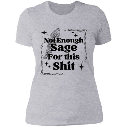 Not enough Sage Ladies' Boyfriend T-Shirt