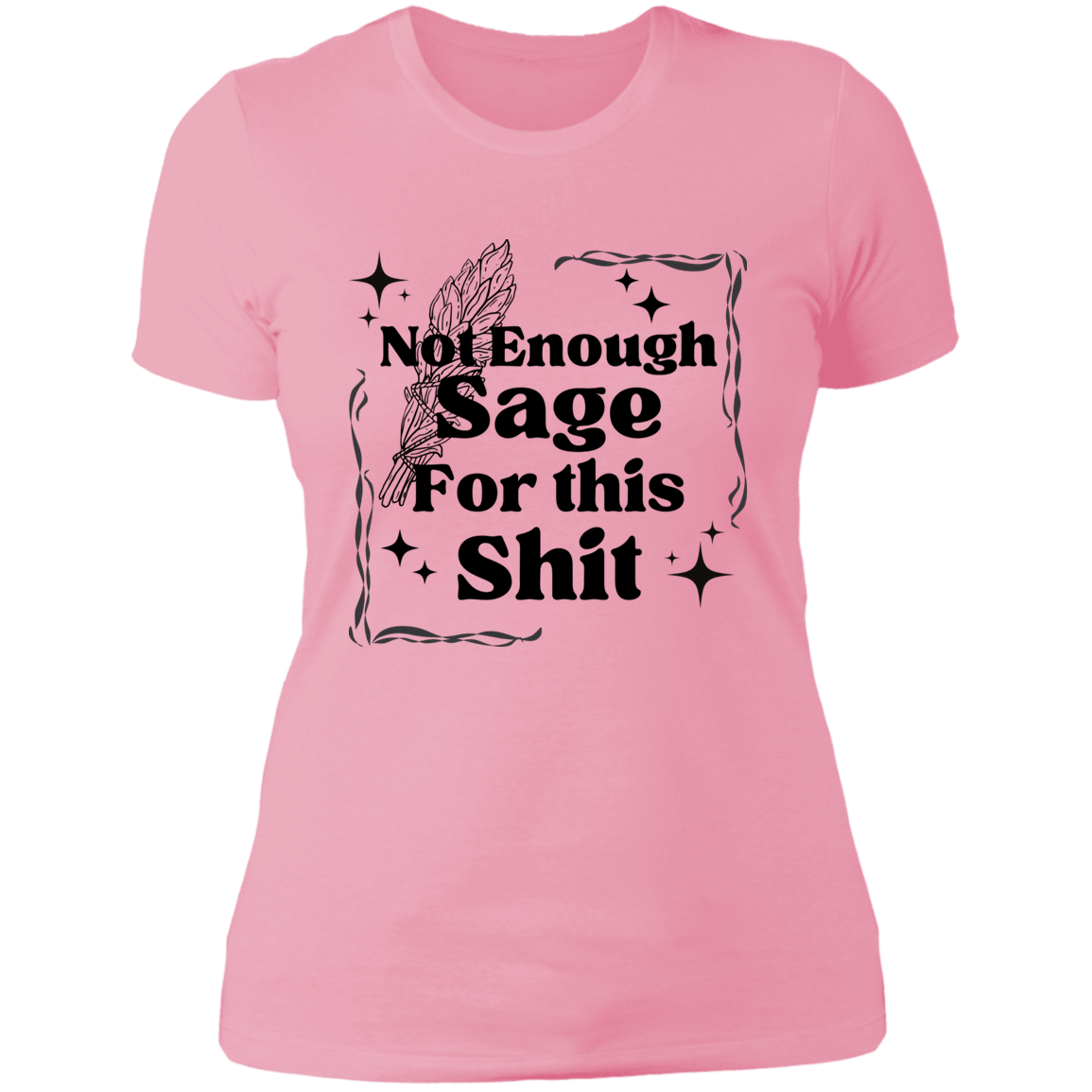 Not enough Sage Ladies' Boyfriend T-Shirt