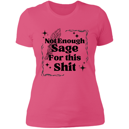 Not enough Sage Ladies' Boyfriend T-Shirt