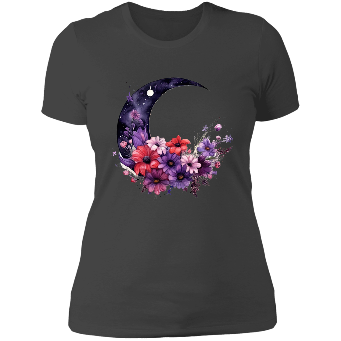 Flower Moon Ladies' Boyfriend T-Shirt