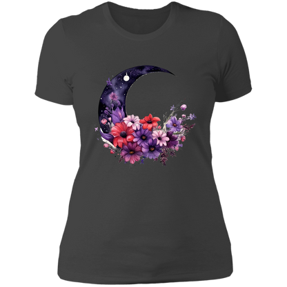 Flower Moon Ladies' Boyfriend T-Shirt