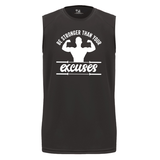 Excuses Sleeveless Competitor Tee