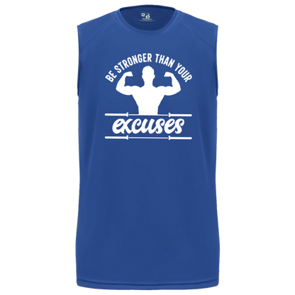 Excuses Sleeveless Competitor Tee