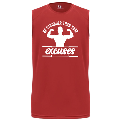 Excuses Sleeveless Competitor Tee