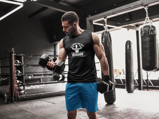 Excuses Sleeveless Competitor Tee