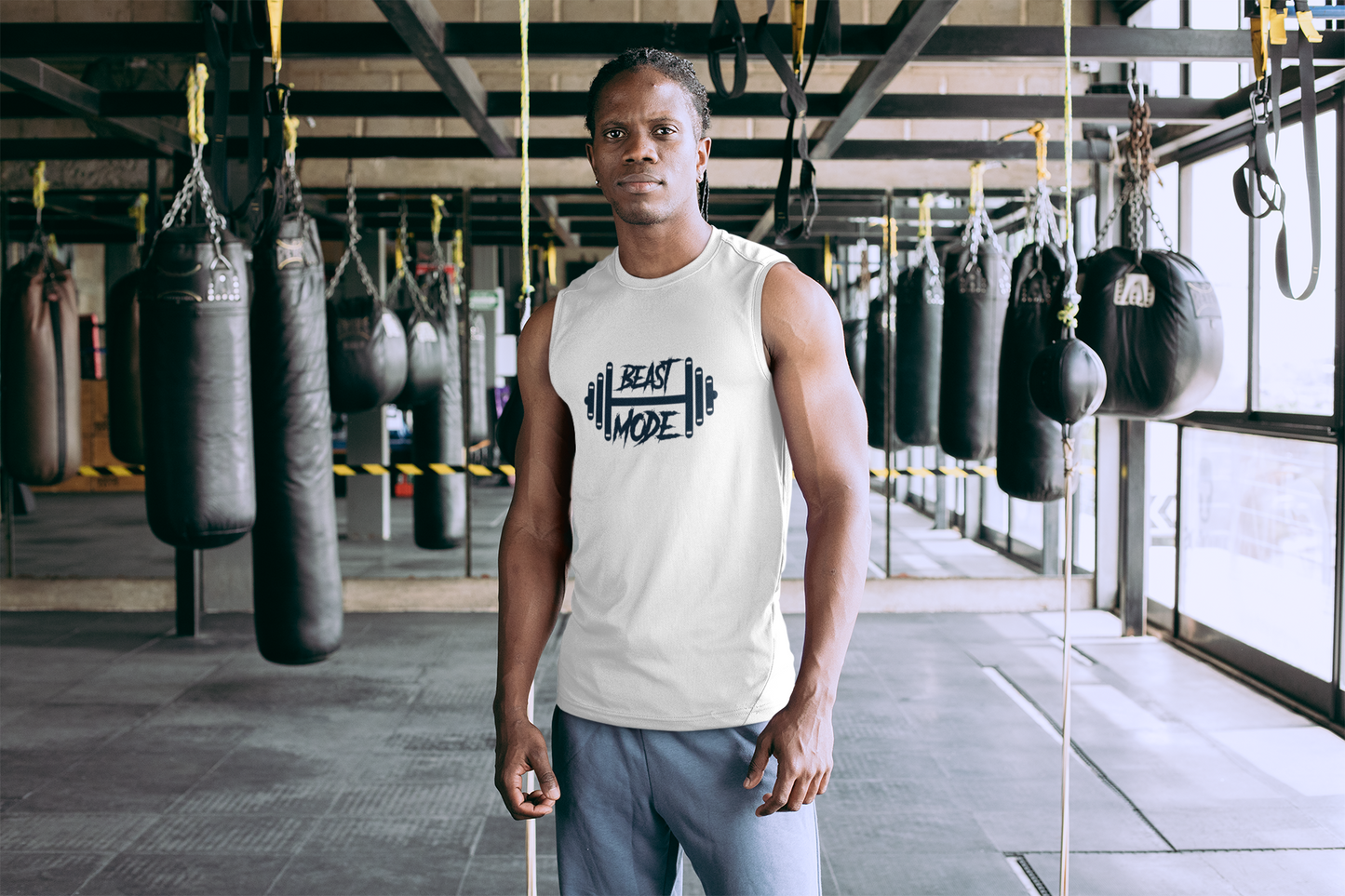 Beast Mode Sleeveless Competitor Tee